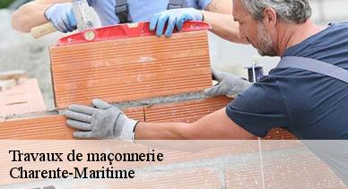 Travaux de maçonnerie