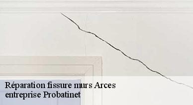 Réparation fissure murs