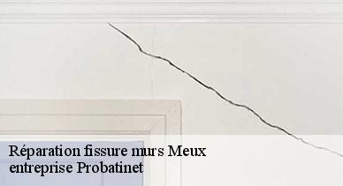 Réparation fissure murs