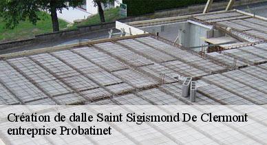 Création de dalle