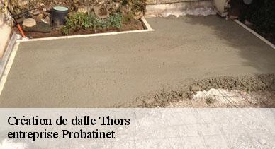Création de dalle