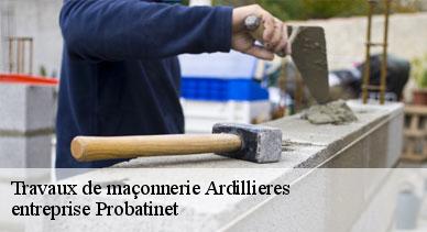 Travaux de maçonnerie