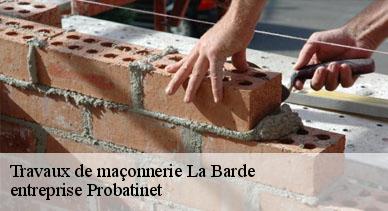 Travaux de maçonnerie