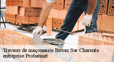 Travaux de maçonnerie