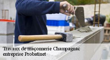 Travaux de maçonnerie