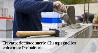 Travaux de maçonnerie