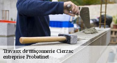 Travaux de maçonnerie