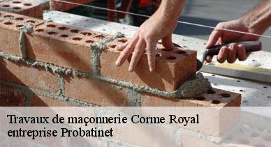 Travaux de maçonnerie