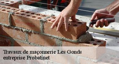 Travaux de maçonnerie