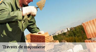 Travaux de maçonnerie