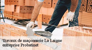 Travaux de maçonnerie