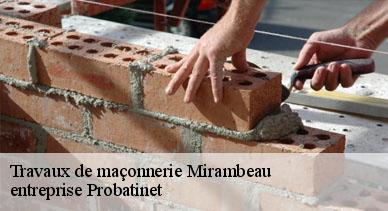 Travaux de maçonnerie