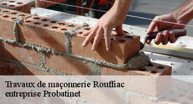 Travaux de maçonnerie