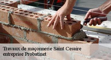 Travaux de maçonnerie