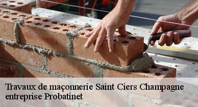 Travaux de maçonnerie