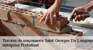 Travaux de maçonnerie