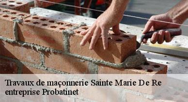 Travaux de maçonnerie