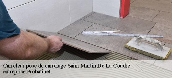 Carreleur pose de carrelage