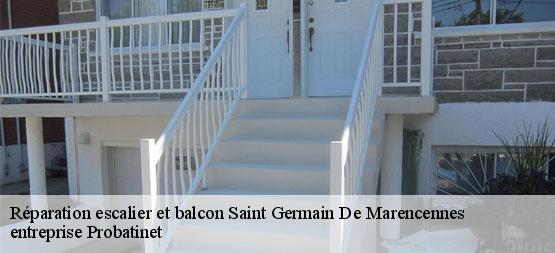 Réparation escalier et balcon