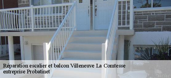 Réparation escalier et balcon