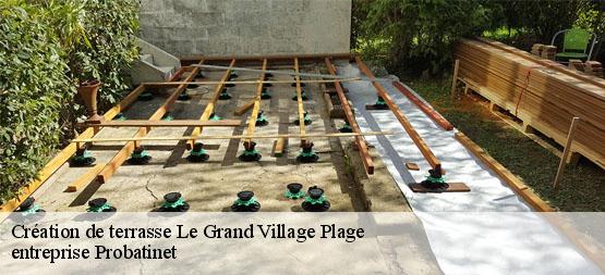 Création de terrasse